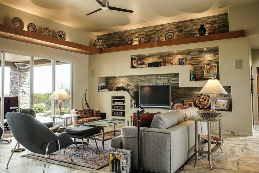 A welcoming living room filled with natural light—perfect for those exploring lease to own in Raleigh as a smarter path to homeownership.